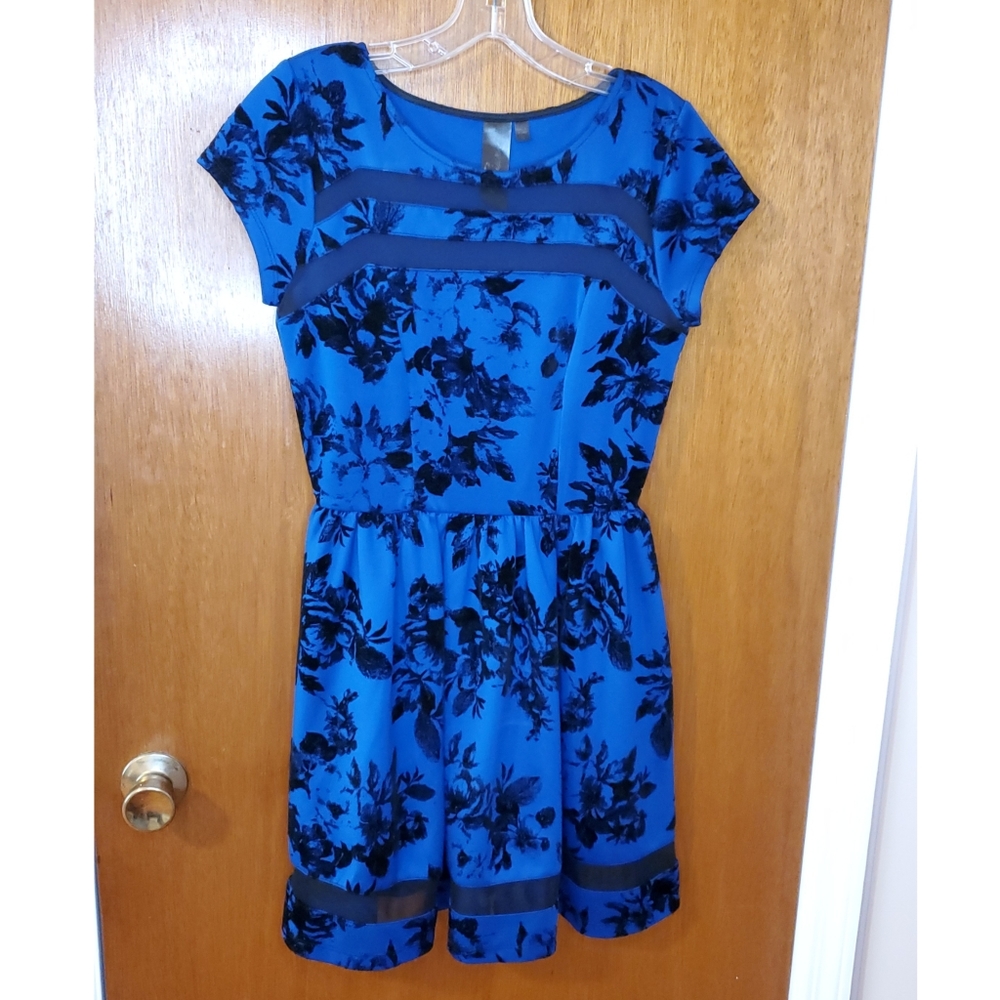 Floral Fit & Flare Dress